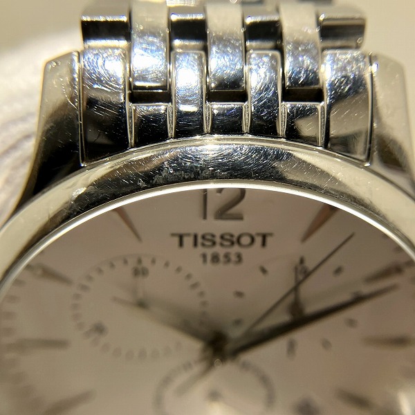 ティソ トラディション T063617A クォーツ 時計 腕時計 メンズ【中古】 