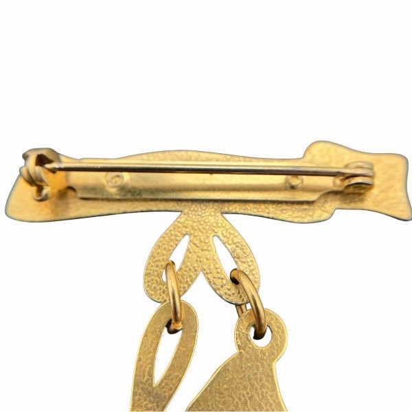 エルメス Hermes スケートシューズモチーフ ブローチ ブランド小物