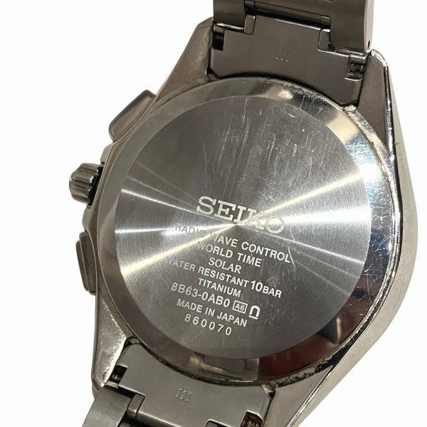 セイコー ブライツ デイデイト SAGA235 8B63-0AB0 電波ソーラー 時計