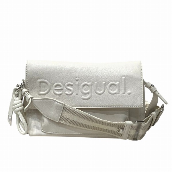 デジグアル 3WAY ホワイト バッグ ショルダーバッグ レディース【中古】