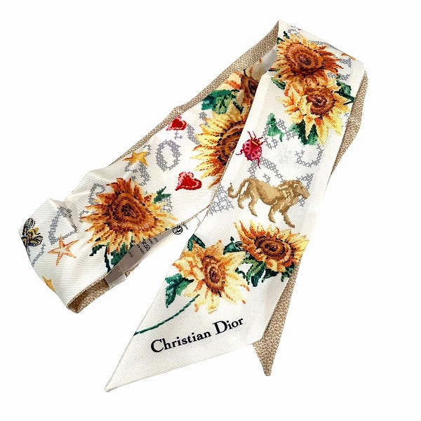 ディオール ミッツァ ブランド小物 スカーフ レディース【中古】