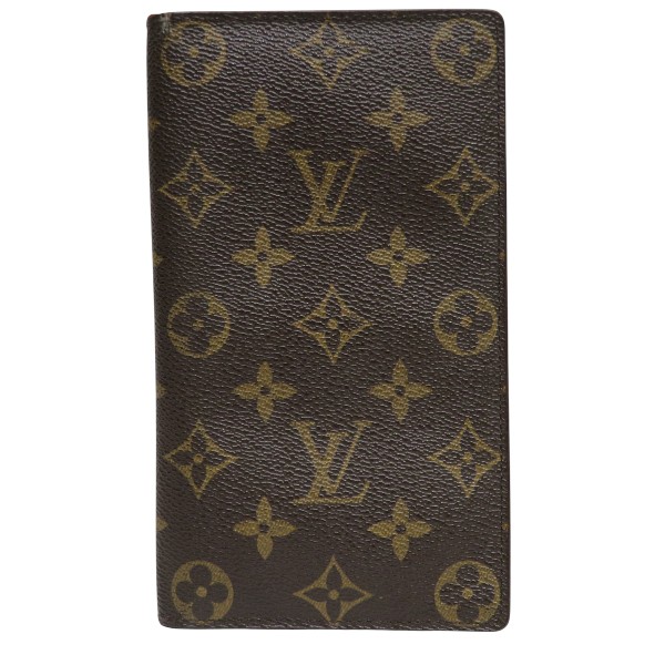 ルイヴィトン Louis Vuitton モノグラム ポルト シェキエカルト クレディ M62225 長財布 2つ折り財布 ユニセックス【中古】