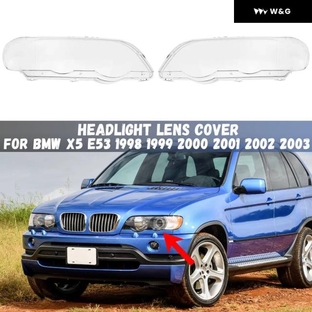 ☆BMW X5 E53 ヘッドライトレンズ　交換用　新品　☆03-07 後期☆ | BMW X5 E53 2004-2006 車用ヘッドライトレンズカバー 交換用
