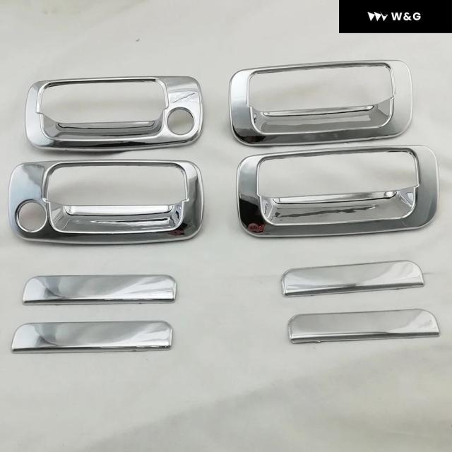 ランクル80/レクサスLX450 メッキ ドアハンドル 外側 純正交換式 ランドクルーザー 80系 アウターハンドル ドアノブ