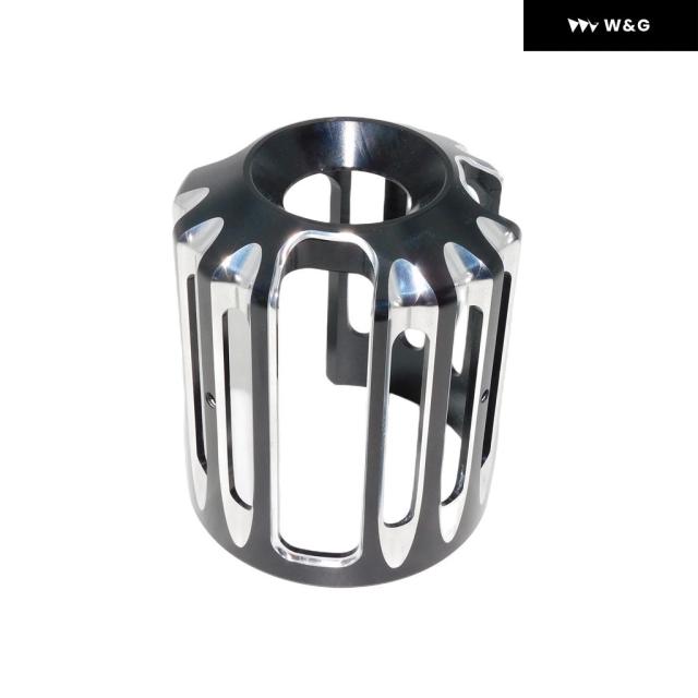 ハーレー アルミビレット オイルフィルターカバー シルバー ツーリング ダイナ ソフテイル スポーツスター FL FATBOY 833 ドレスアップ バイク部品 オートバイのオイルフィルターカバーマシンオイルグリッド