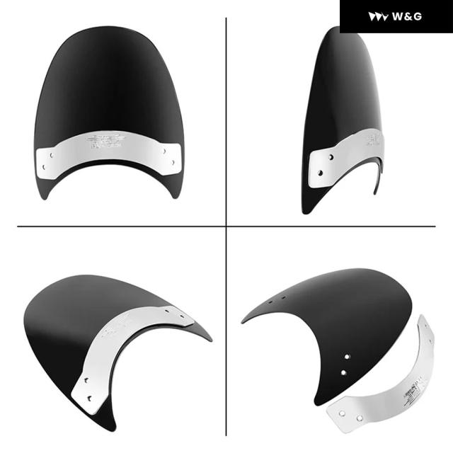 オートバイ フロントガラス フェアリングガード カバー ウィンド