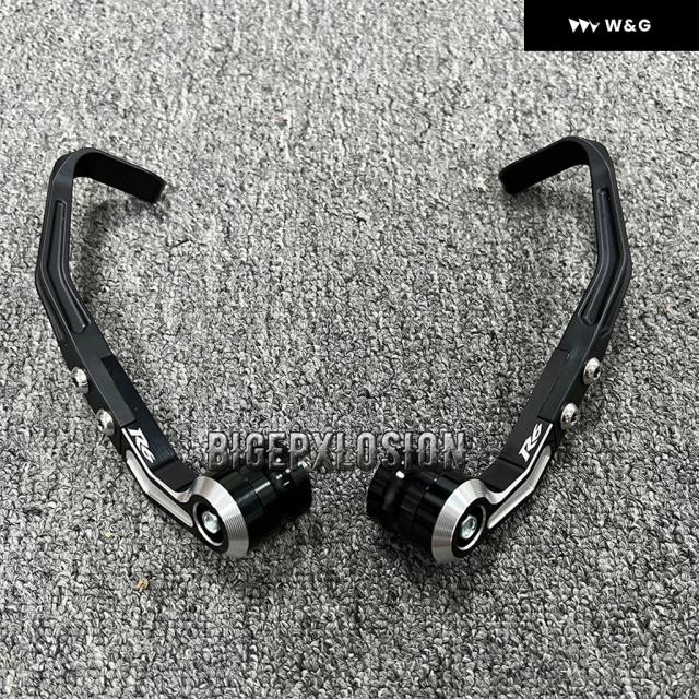 ヤマハ YZF-R6 2017- 2024 プロフェッショナル レーシング ハンドガード オートバイ バイク ボウガード ブレーキ クラッチ ハンドガード