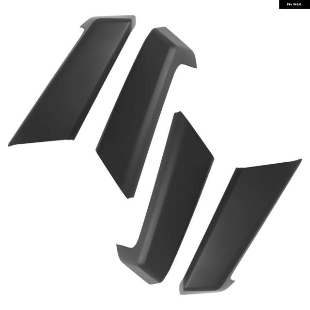 4PCS ドアハンドル カバー フォルクスワーゲン ティグアン2018-2020サイドドア パネル プルハンドル トリム 5NG867172A5NN867172A_2