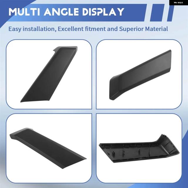 4PCS ドアハンドル カバー フォルクスワーゲン ティグアン2018-2020サイドドア パネル プルハンドル トリム 5NG867172A5NN867172A_4
