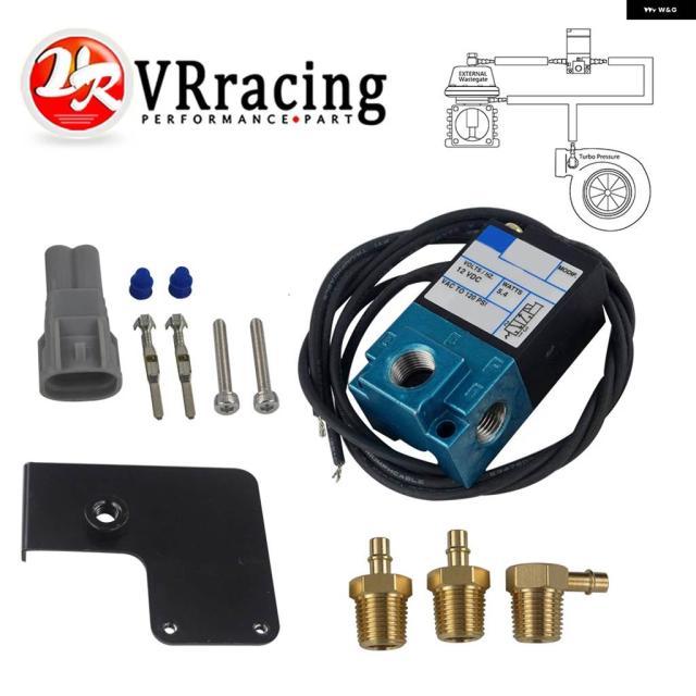 EBC 3ポート電子ターボブースト コントロール ソレノイド バルブ 08-18 スバル STI ニッケルプラグ VR-ECU01