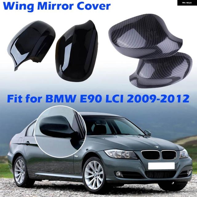 RHYMING リアビューミラー 取りまかなう 鳥打ち帽 ウィングサイド リアビューミラー 鳥打ち帽 BMW E90 LCI E91 2008-2012 付属品 51167135097