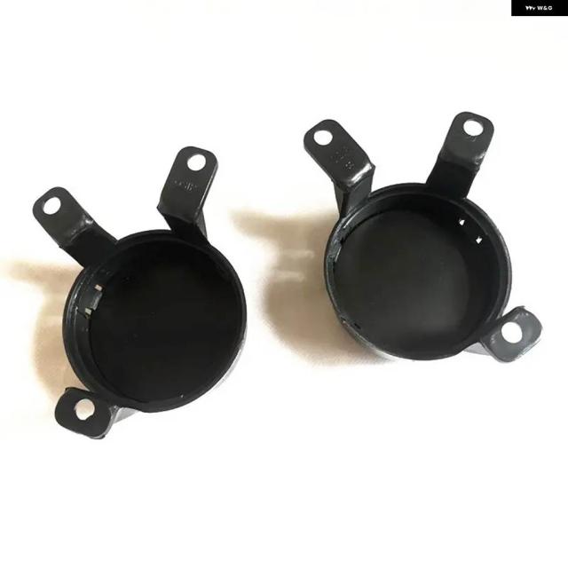 1ペア オートフロント バンパー フォグランプ 装飾 ACC プローブ アウディ A6 A6L C7 2012-2015 カーアクセサリー_2