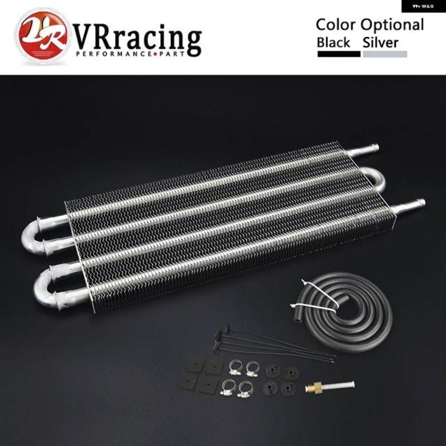 汎用 305X127X19.05 4列アルミリモートトランス ミッション オイルクーラー キット /オート マニュアル ラジエーター コンバーター VR7432