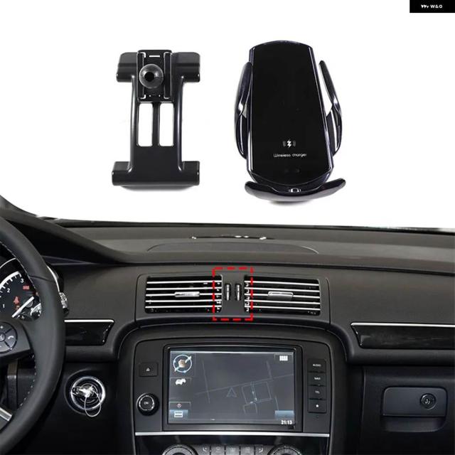 メルセデス ベンツ R クラス W251 2006-2017 車用セントラル コントロール エア アウトレット 携帯電話 ホルダー と回転し落ちません