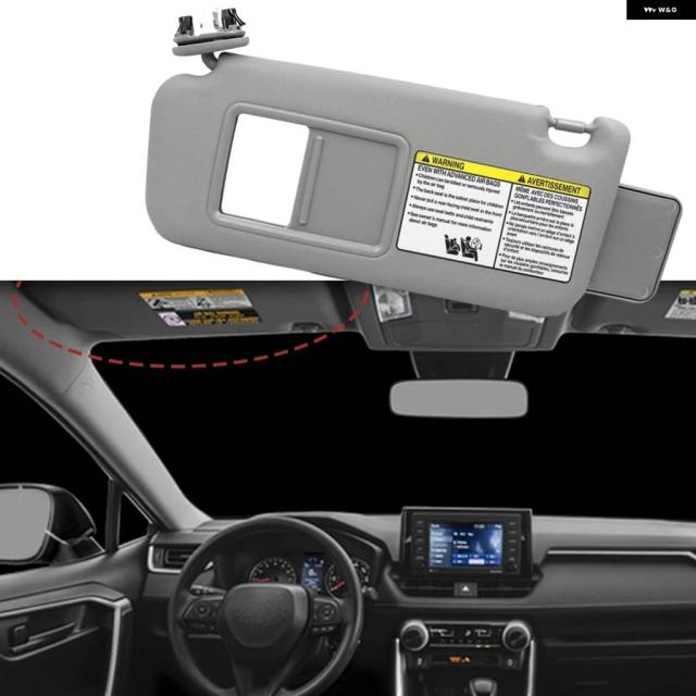 車用サンバイザーミラー 繋ぎ合わせるともし火付き添い人 トヨタ RAV4 2006-2013 74320-42501-A1 74320-42501-B2 74320-42500-B0