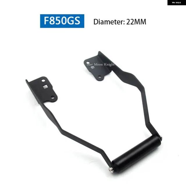 BMW F850GS F850GS F850GS 850 850GS アドベンチャー ADV モト フロントガラス スタンド ホルダー 携帯電話 GPS ナビゲーションプレート ブラケット_6
