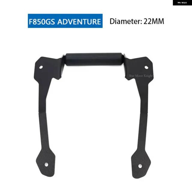 BMW F850GS F850GS F850GS 850 850GS アドベンチャー ADV モト フロントガラス スタンド ホルダー 携帯電話 GPS ナビゲーションプレート ブラケット_8