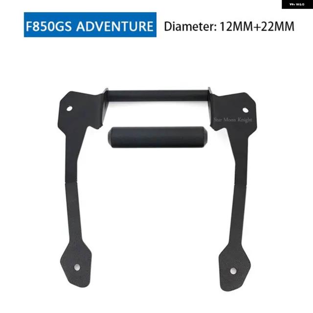 BMW F850GS F850GS F850GS 850 850GS アドベンチャー ADV モト フロントガラス スタンド ホルダー 携帯電話 GPS ナビゲーションプレート ブラケット_9