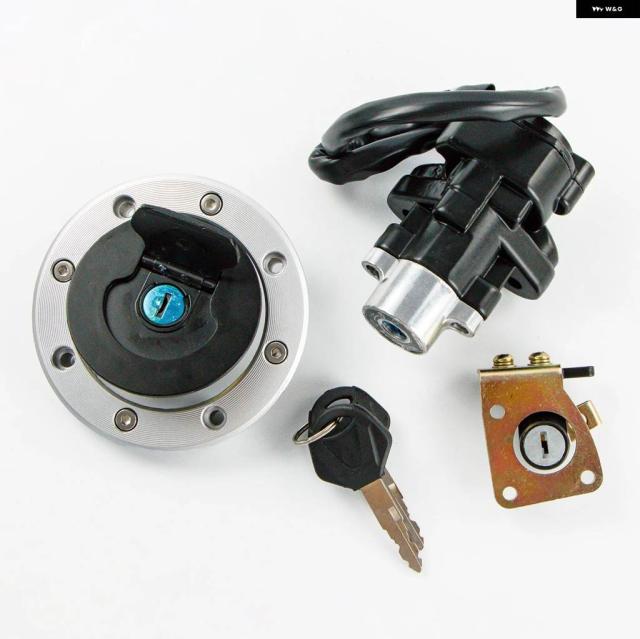 スズキ /750/1000 2001 2002 DL1000 GSX-R 600 GSXR1000 DL 1000 GSX-R 750 イグニッション 取り替えっこ 居敷き ガスキャップロックキー