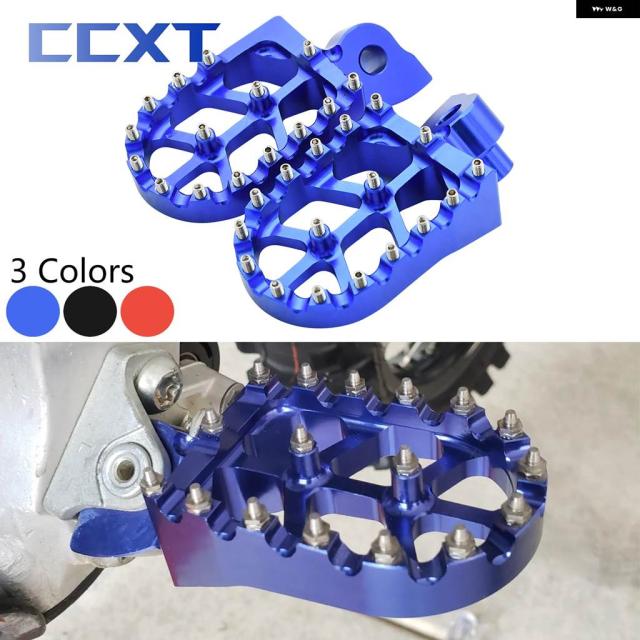 CNCアルミ フットペグ ペダル フットレスト フットペグ ヤマハ WR250F WR400F WR426F WR450F WR250R WR250X 1999-2022 YZ250F YZ450F
