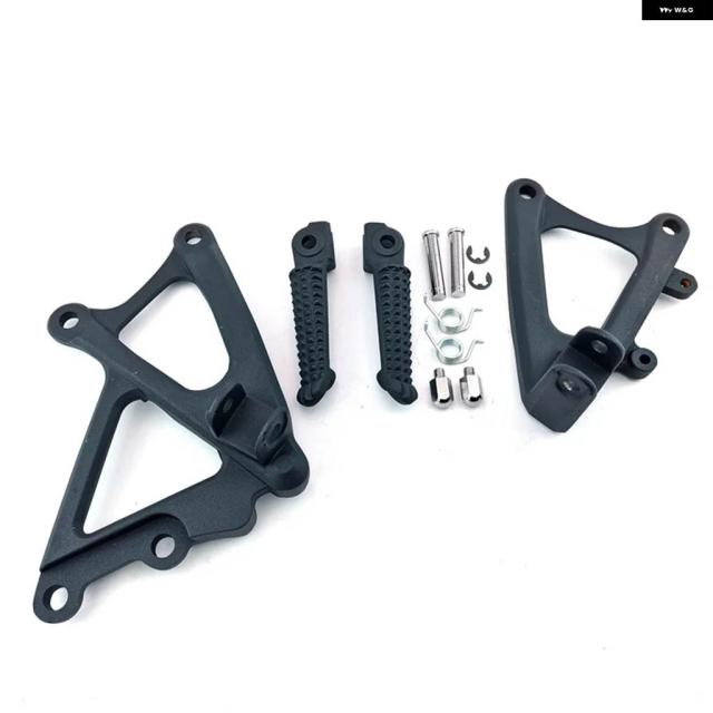 自動二輪車 前席用 フットレスト フットペグ 鉤括弧 ペダル仕かける ヤマハ YZF-R1 2009 - 14用