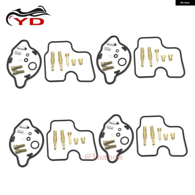 CBR600 F2 1991-1994 CBR600 F3 SE SJR CBR600 F2 F3 ガスケットパーツ4セット用 オートバイ キャブレター リペアキット