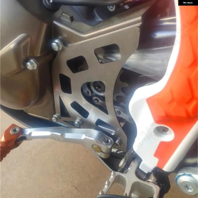 バイク フロント スプロケット カバー チェーン ガード アルミ 加代 KT250 ロンシン MT250 ヘンジアン 2ストローク DT230 カヨ KT 250 アクセサリー