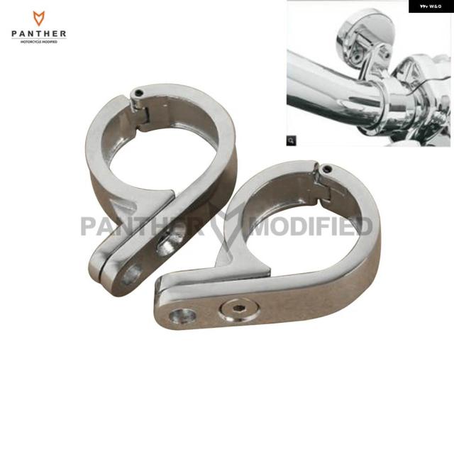 1.25インチ32MM オートバイ ハンドルバー マウント クランプ モト ハンドルバー クランプケース ハーレー ヘリテージ ソフテイル FLST 1986-1990_1