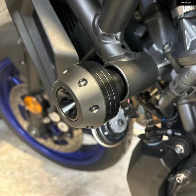 2025年式 ヤマハ MT-07 MT07 2014 - 2024 オートバイ エンジン プロテクション スライダー フレーム スライダー クラッシュ パッド 落下 プロテクター パッド