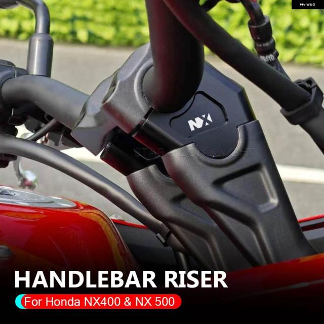 ホンダ NX400 NX 400 NX 500 NX500 2024年型 オートバイ アクセサリー用 ハンドルバー ライザー リフトクランプ エクステンド アダプター マウント