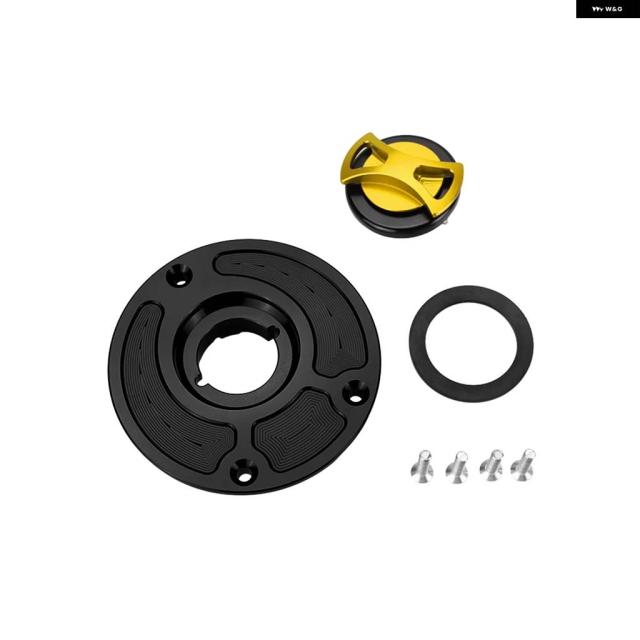カワサキ ER-6NER-6F 2006年2017年ひな型VERSYS 1000 KLZ1000 2012-2017年ひな型用 自動二輪車 クイックリリースガスキャップキーレス燃え種貯蔵タンク取りまかなう
