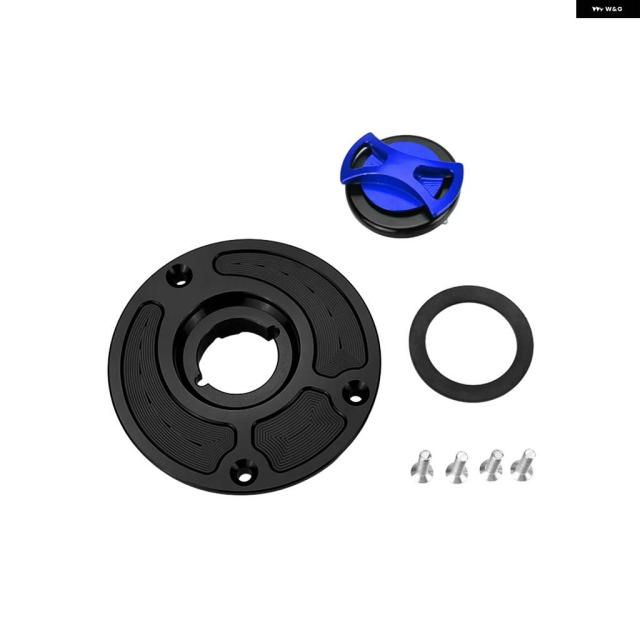 カワサキ ER-6NER-6F 2006年2017年ひな型VERSYS 1000 KLZ1000 2012-2017年ひな型用 自動二輪車 クイックリリースガスキャップキーレス燃え種貯蔵タンク取りまかなう