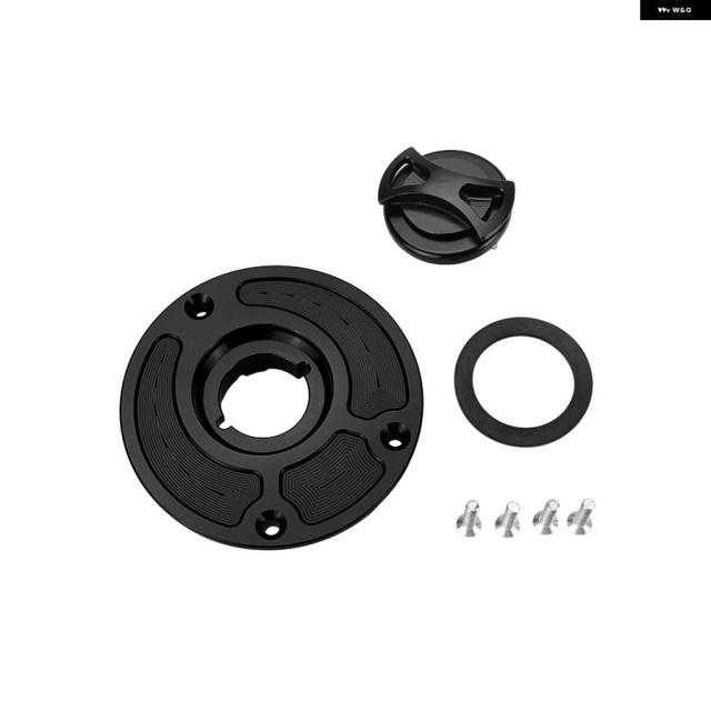 カワサキ ER-6NER-6F 2006年2017年ひな型VERSYS 1000 KLZ1000 2012-2017年ひな型用 自動二輪車 クイックリリースガスキャップキーレス燃え種貯蔵タンク取りまかなう