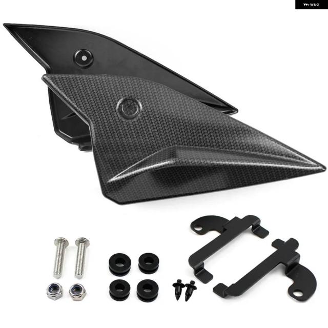 バイク サイド パネル カバー ヤマハ MT-09 FZ09 2014 - 2020年モデル フェアリング カウルプレートカバー_7