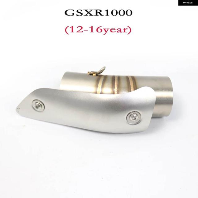 スズキ GSX-R 1000 2012 - 19 GSX R 1000 オートバイ ステンレス 排気ミドルリンク パイプ
