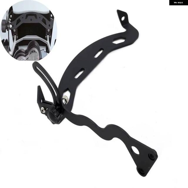 BMW R1200GS LCアドバンテージ2013-2019 R1250GSアドベンチャー2019アクセサリー用 オートバイ フロントガラス ホルダー 取り付け ブラケット_5