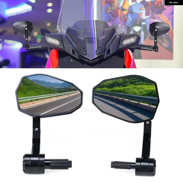 XMAX300 TECH MAX バイク サイドミラー ヤマハ NMAX155 XMAX 125 250 300 400 アクセサリー アンチグレア ハンドルバー バックミラー