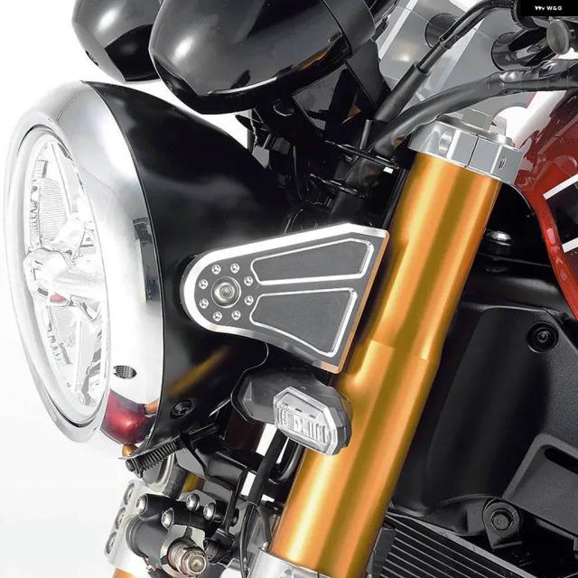 Z900RS ビレット ともし火一揃いの道具 カワサキ Z900 RS Z900RS 2018-2024 スペシャルウィンカーステー 鉤括弧 前照灯 受け支える