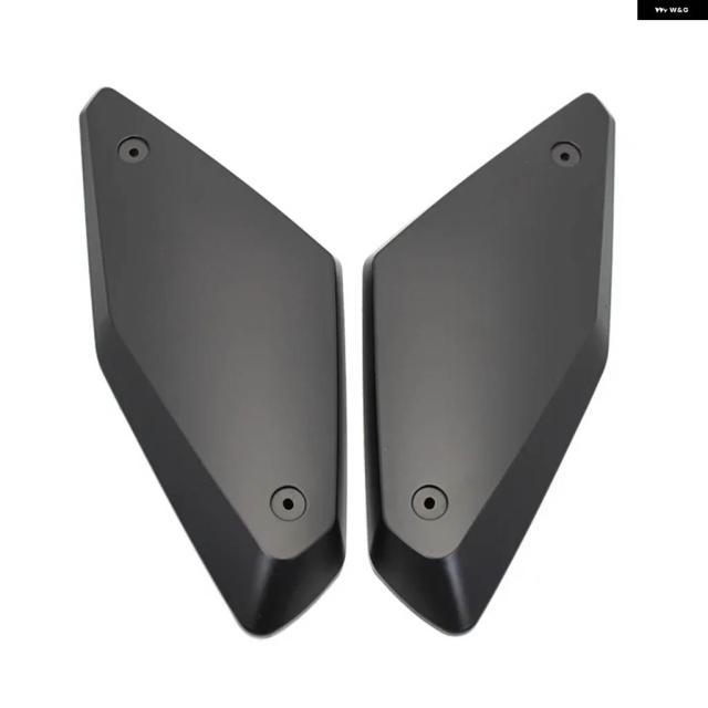 ブラック/カーボン バイク ABS サイド パネル フェアリング フレーム カバー ホンダ CB650R 2018-2023 2020 2021 2022_6