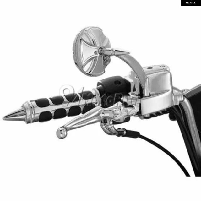 1インチ 25MM バイク ハンドルバー ハンド グリップ ヤマハ ロードスター ウォリアー ミッドナイト XV 1600 1700 V-STAR XVS 950 1100_4