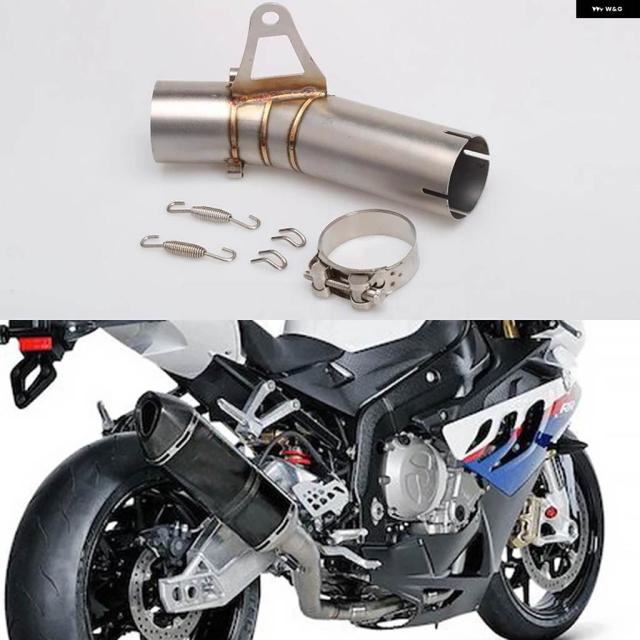 自動二輪車 えり巻き 真っただ中繋がり 配管 繋ぎ合わせる 配管 BMW S1000RR 2008 - 14 スリップオン