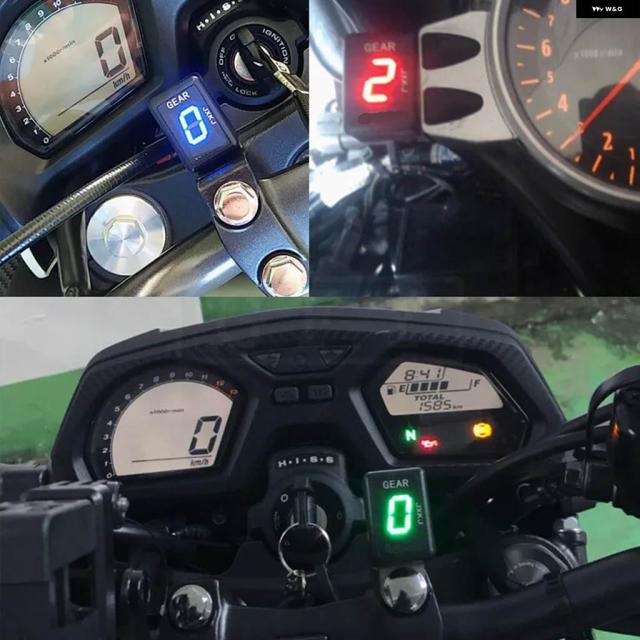 スズキ GSXR600 GSXR750 1997 - 2017 2018 2019 750 K1-L9 GSR600 GSR750 バイク ギア インジケーター デジタルギアメーター_2