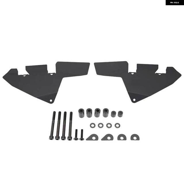 BMW R1300GS バイク リアシート フットペダル マッドガード フェンダーリセスカバー パッセンジャー スプラッシュガード 2023 - 2025_6