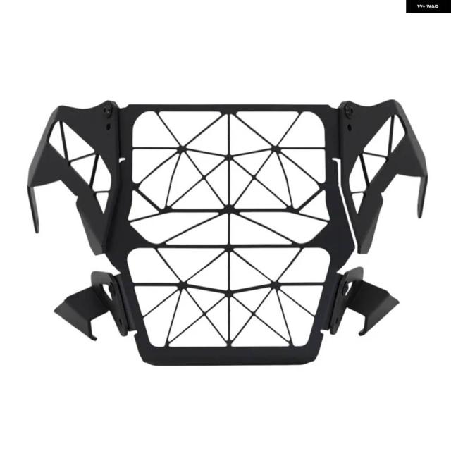 CFMOTO 450 MT450 2024 2025 バイク ヘッドライト グリル ガード プロテクター カバー_3