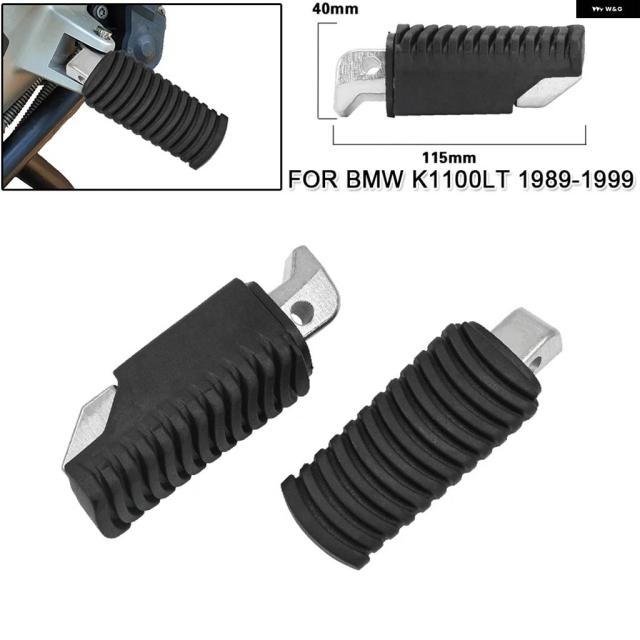 バイク ゴムカバー パッセンジャー用リア フットペグ BMW K1100LT 1989-1999 K1100RS 1992-1996 F750GS F800GS F850GS