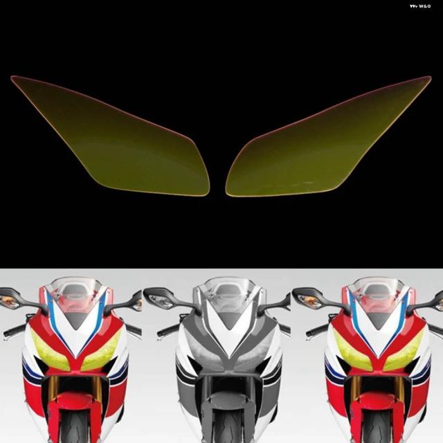 バイク ヘッドライト ガード ヘッドライト シールド スクリーン レンズ カバー プロテクター CBR1000RR R 2014-2016