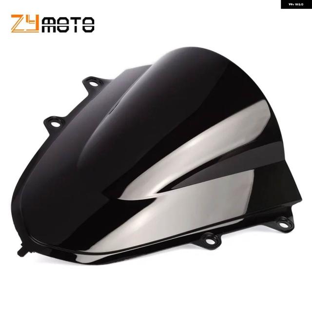 ヤマハ 5 V3 YZFR15 YZF-R15 2017 - 21 バイク ウィンドシールド ウィンドスクリーン バイザー ダブルバブル_4