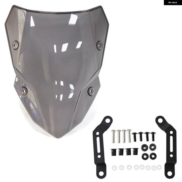 Z500SE フロント ウインドスクリーン シールド エアデフレクター カワサキ Z500 SE ABS Z 500 2024 2025 ウインドスクリーン バイク ウインドシールド_6