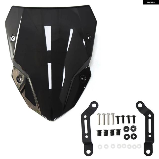 Z500SE フロント ウインドスクリーン シールド エアデフレクター カワサキ Z500 SE ABS Z 500 2024 2025 ウインドスクリーン バイク ウインドシールド_7