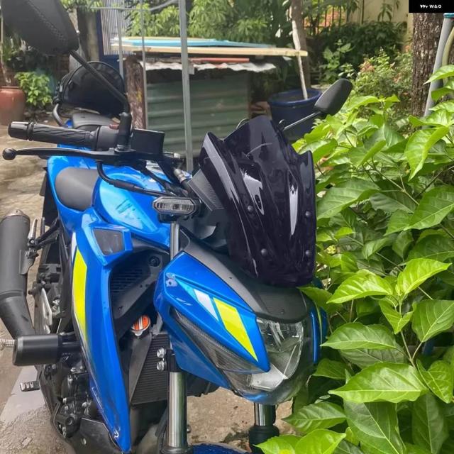 スズキ GSX-S125 GSX-S150 GSXS-125 GSXS150 2017-2022 バイク スポーツバイザー ウインドシールド フロント ウインドスクリーン_3